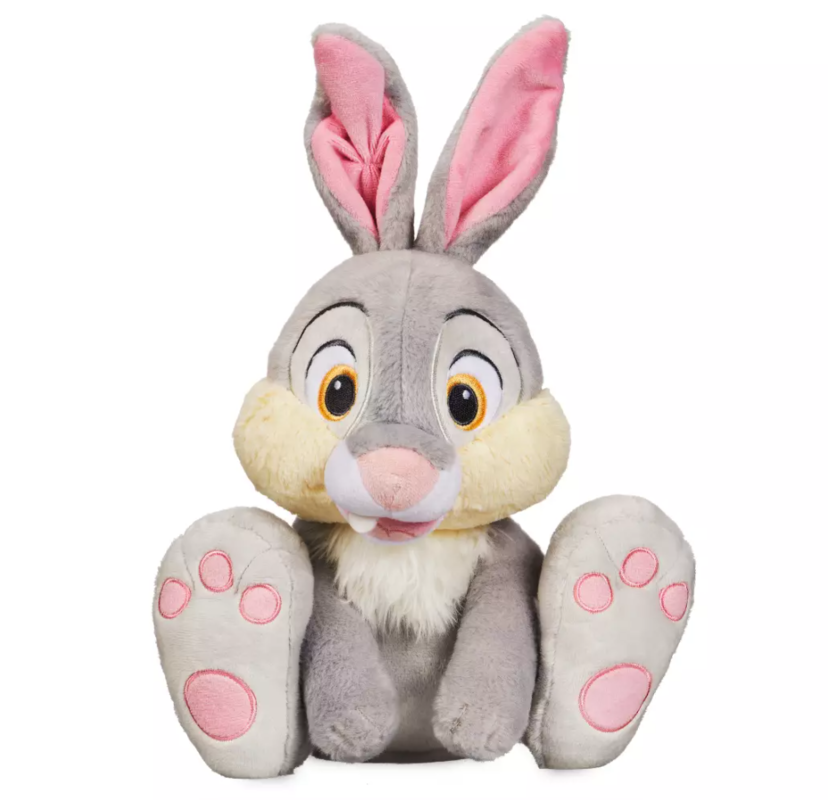  panpan lapin peluche assis gris 30 cm 